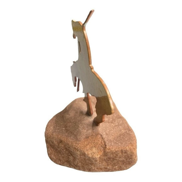 End of Trail CHIEF JOSEPH
Metal Lazart Native Horse 4" Mini Sculpture Stone - Picture 4 of 7